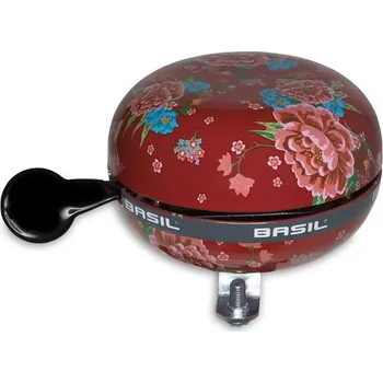 Zvonek na kolo Basil Ding-Dong Scarlet Red (Cyklistický zvonek Basil Ding-Dong Scarlet Red)