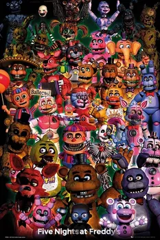 Plakát GB Eye Five nights at Freddy's Ultimate Group