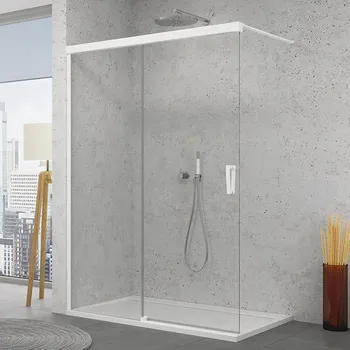 RONAL Pevná stěna samostatná s posuvným dílem - montáž vlevo CAW2G1100907