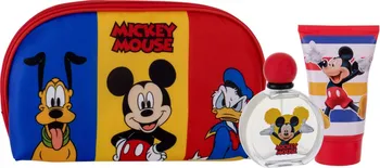 Dětský parfém Disney Mickey Mouse EDT 50 ml + sprchový gel 100 ml + kosmetická taštička