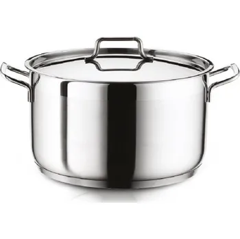 Hrnec Nerezový kastrol 4,3 L (Kvalitní nerezový kastrol 4,3 L s poklicí)