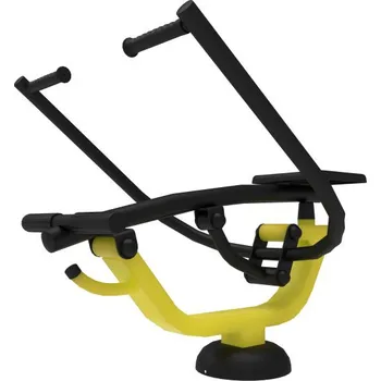 Posilovací stroj veslař bez montáže