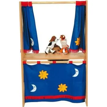 Domeček pro panenku Horní a dolní závěsy na divadlo