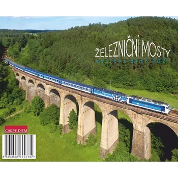 Diář Carpe Diem Diář železničáře 9,2 x 15,1 cm 2021