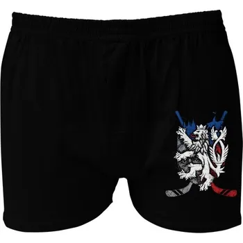 Boxerky Kariban s potiskem Czech Hockey Lion pánské