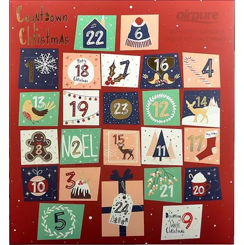 Svíčka Airpure Countdown adventní kalendář 24 ks