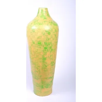 Váza Váza terakota yellow-green výška 80cm