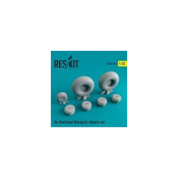 autíčko 1/32 De Havilland Mosquito wheels set