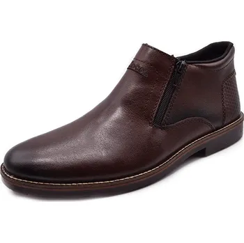 Pánské polobotky Pánské kožené polobotky RIEKER 15398-25 CELOROČNÍ vel. 45
