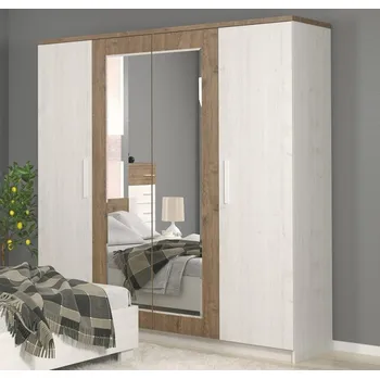 Šatní skříň Casarredo Šatní skříň 4D MARKOS andersen/april/zrcadlo