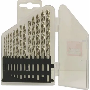 Vrták NÁSTROJE CZ Sada vrtáků 13 dílná, 1,50-6,50x0,5mm+3,3+4,2 S338RCZ001HSS, plastová krabička