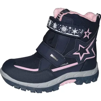 Dětská treková obuv AMERICAN CLUB dívčí sněhule HL45/20 Barva: modrá, Velikost: 31