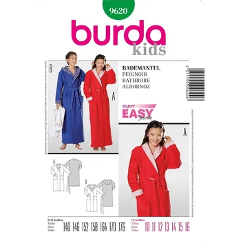 Nit Tištěný střih na župan