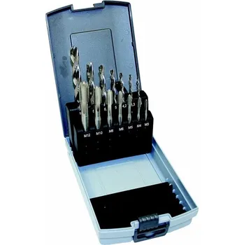 Vrták NÁSTROJE CZ Sada vrtáků CZ002 a závitníků průchozí závit DIN371(1000)+DIN376(3000)