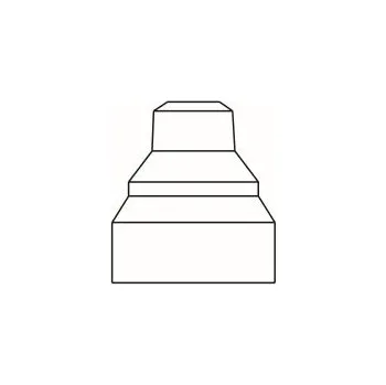 Kouřovod ALMEVA STARR protidešťová manžeta pro ukončovací trubku 200/315