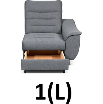 Sedací souprava MEBLOSOFT Modul k sedací soupravě BELLA - 1/L