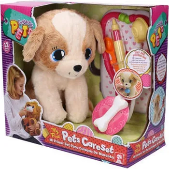 plyšák Wiky Pes veteřinář se zvukovými efekty 30 cm