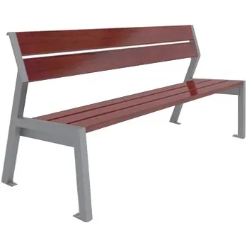 Zahradní lavice Kovová lavička LUSTY Volně stojící 175 cm