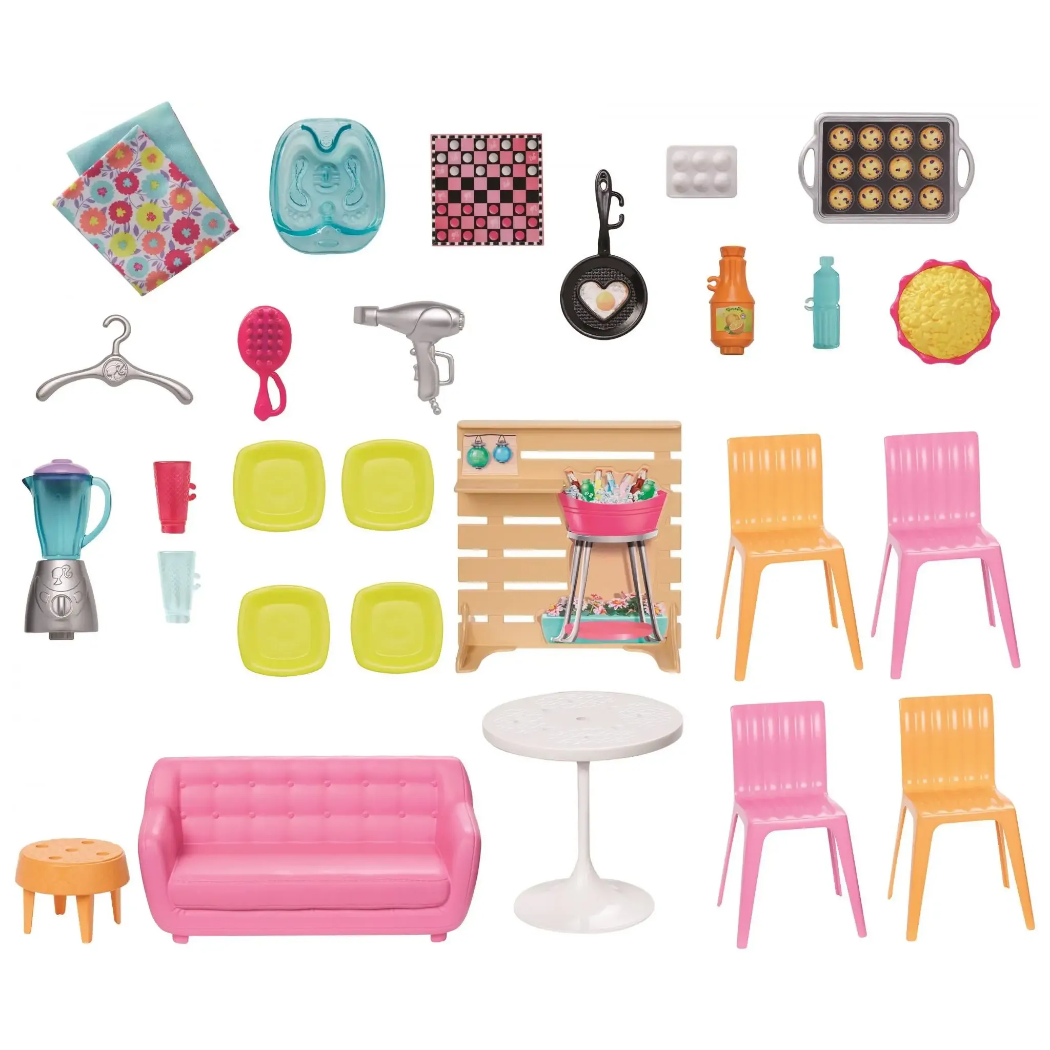 foto Domeček pro panenku Mattel Barbie Dům v Malibu