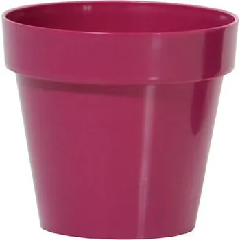 Květináč Cube Shine - fuchsie 25 cm