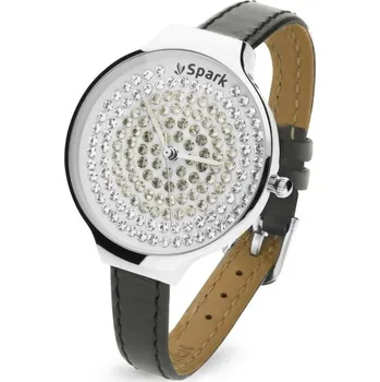 Hodinky Dámské hodinky se Swarovski Elements Spotty šedé ZSP33HBD