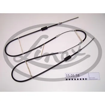 Lanko parkovací brzdy Tazne lanko, provozni brzda, , 6166947, 6166967, 6171464, LINEX, 15.01.58