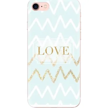 Pouzdro na mobilní telefon Odolné silikonové pouzdro iSaprio - GoldLove - iPhone 7