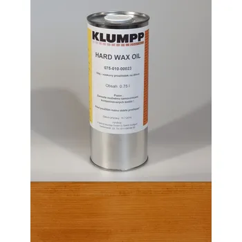 Olej na dřevo Hard Wax Oil - Světlá olše 036, plechovka 0,25 l, vnitřní olej na nábytek s tvrdým voskem