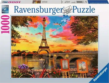 Puzzle Ravensburger Na břehu Seiny 1000 dílků