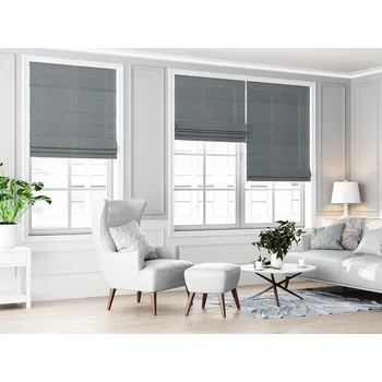 Roleta ZEBRA-SHOP ROLETA ŘÍMSKÁ OP2959 / ŠEDÁ Výška: 100, Šířka: 80, Strana ovládání: vlevo