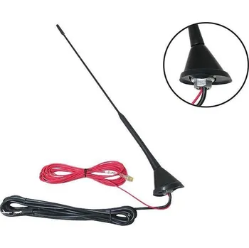 Autoanténa Anténa střešní se zesilovačem 12V, JBA-622-2