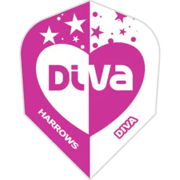 Příslušenství pro šipky Letky Harrows Diva standard - široké 6002