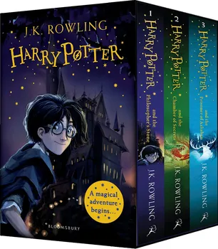 Cizojazyčná kniha Harry Potter: A Magical Adventure Begins - J. K. Rowlingová [EN] (2019, brožovaná, box 1-3) 