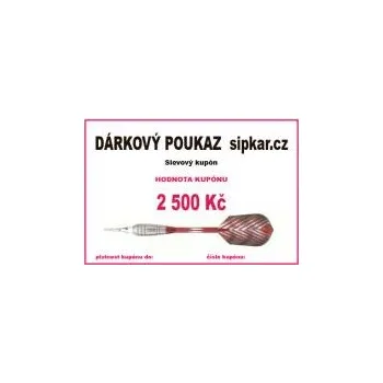 Šipka Dárkový poukaz 2500 kč