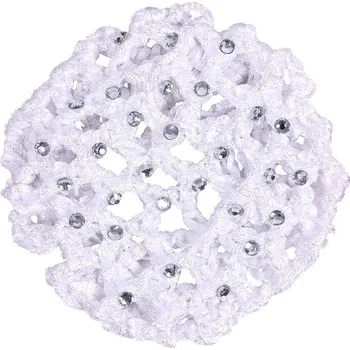 QHP Síťka do vlasů Diamond QHP, bílá