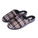 Vlnka Manufacture Pánské pantofle káro…