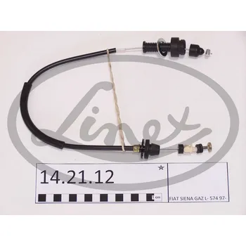 Lanko parkovací brzdy Lanko plynu, 46419108, LINEX, 14.21.12