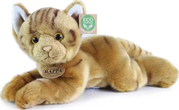 Plyšová hračka Rappa  Eco Friendly Ležící kočka 16 cm
