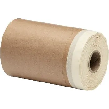 Zakrývací fólie na malování GEBOL 652718 krycí papír s lepící páskou 20mx18cm&nbsp;