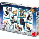 Dino Puzzle Pes Gump 500 dílků