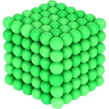 Hlavolam Iso NeoCube 5 mm svítící zelené 216 ks