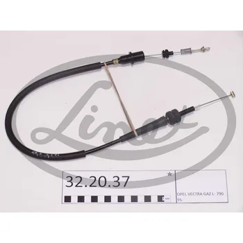 Lanko parkovací brzdy Lanko plynu, 111493, LINEX, 32.20.37