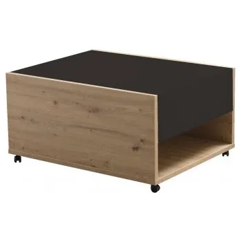 Konferenční stolek Konferenční stolek Embra - dub artisan/černý lesk
