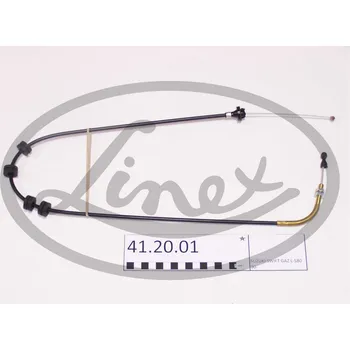 Lanko parkovací brzdy Lanko plynu, , 1591083300, LINEX, 41.20.01