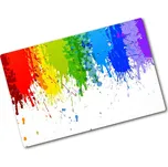 Kuchyňská deska skleněná Tuhové skvrny