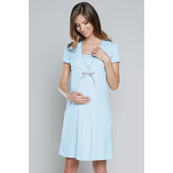 Italská móda Felicita cr.r. barva:modrá 2XL