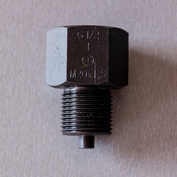 Redukce manometrová M20x1,5a x G 1/2"i