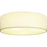 SLV 156051 Tenora, stropní svítidlo z bílého textilu, 3x23W E27, prům. 50cm