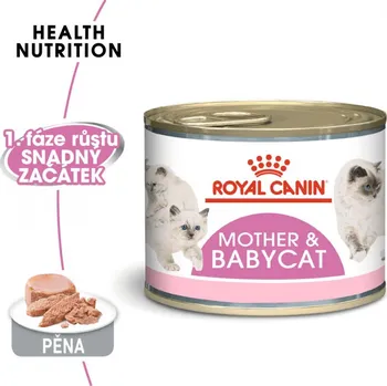 Krmivo pro psa Royal Canine Mother & Babycat, konzerva 12x 195 g