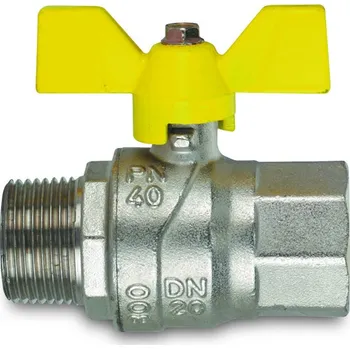 Ventil IVAR Kulový uzávěr plyn FUTURGAS - 3/4" MF, motýl (80014035)
